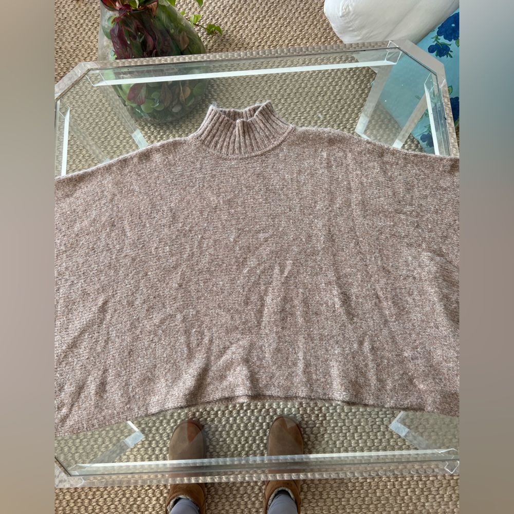 Wool Ann Taylor Wool Poncho/Sweater size medium